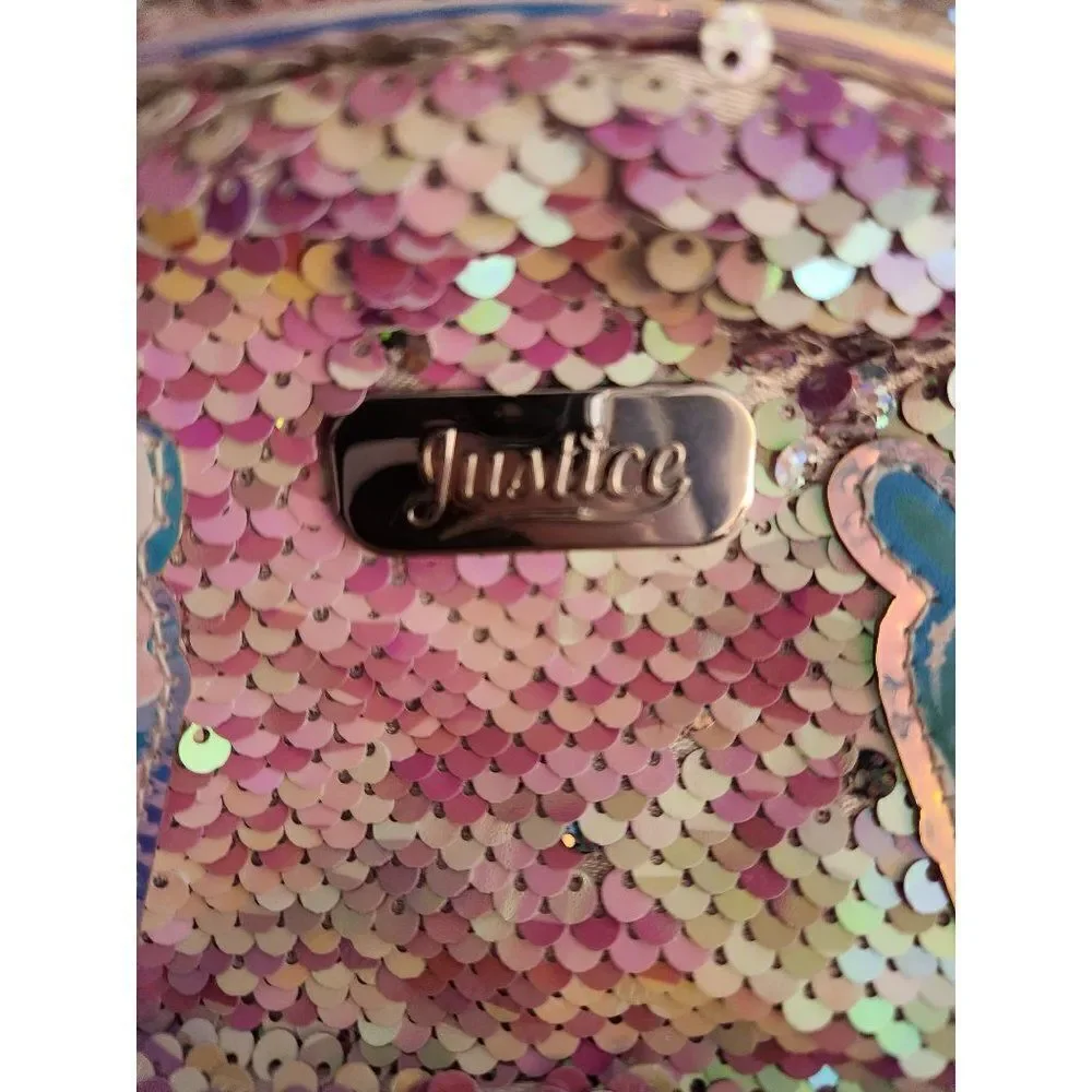 Pink Justice backpack